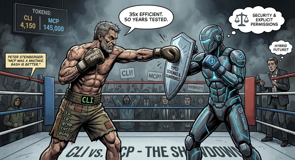MCP vs. CLI: The Battle for the AI Agent's Heart